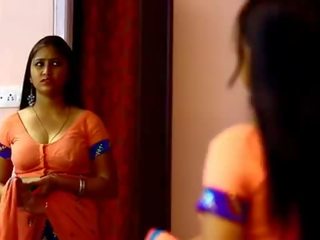 泰卢固语 轰动的 女演员 mamatha 热 浪漫 scane 在 梦想 - x 额定 电影 视频 - 看 印度人 诱人的 性别 夹 视频 -