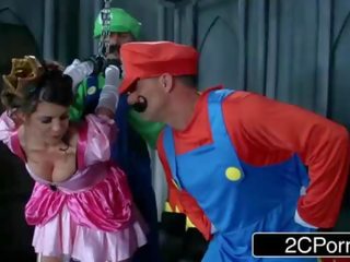 Jerk That Joy Stick: first-rate Mario Bros Get Busy With Princess Brooklyn Chase