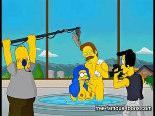 Marge simpsons oculto orgías