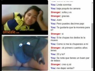 Compilación final tetona y panochita omegle, ellos quiero ver mi polla