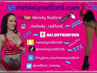 &num;28 Melody Radford AMATEUR BIG TIT Youtuber has a Quick Amateur Fuck Before Bed Because She is hot hot to trot slattern