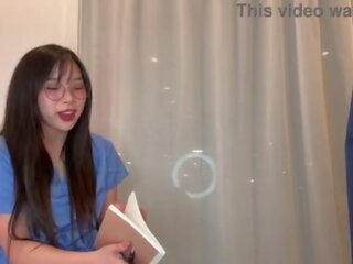 Creepy doctor Convinces Young Medical expert Korean young lady to Fuck to Get Ahead