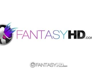 HD FantasyHD - Young college teenager Ariana Marie is taught about X rated movie