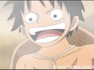 Satu sekeping hentai - luffy heats sehingga nami